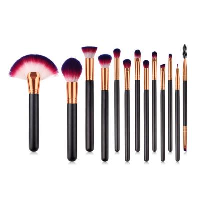 China Angular Blush 13 Pcs Superior Professional Soft Cosmetics Make Up Brush Set Kabuki Brush Kit Makeup Brushes for sale