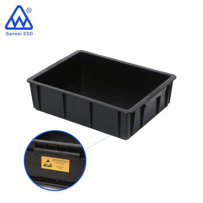 China Industrial ESD Protection SMT Antistatic Circulation Bin ESD Corrugated Box For PCB for sale