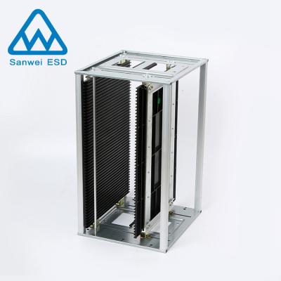 China High Quality Plastic Base ESD PCB Storage Rack Esd Shield Magazine Rack for sale