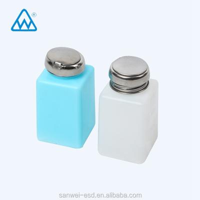 China Durable Antistatic ESD Electronic Component Maintenance Part Alcohol Dispenser 250ml Plastic Bottles for sale