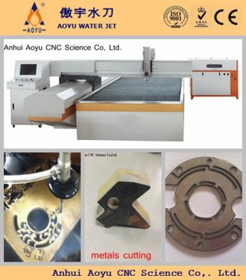 China 3000m*2000mm Abrasive Water Jet Cutting Equipment 3 Axis For Aluminum Plate for sale