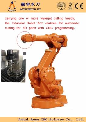 China ASI Robotic System Water Jet Cutting Machinery  for 3D Parts Cutting for sale