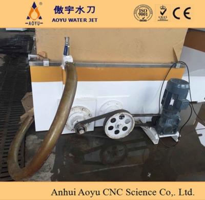 China sistema del retiro del barro del chorro de agua del 1.6m*1.0m*1.0m para la máquina Waterjet del CNC en venta