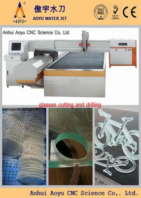 China Máquina abrasiva 420Mpa/6000psi 2000*2000 del corte del vidrio del chorro de agua del CNC en venta