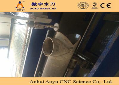 China Sistema servo de la CA de la cortadora del surco del chorro de agua del CNC del acero inoxidable en venta