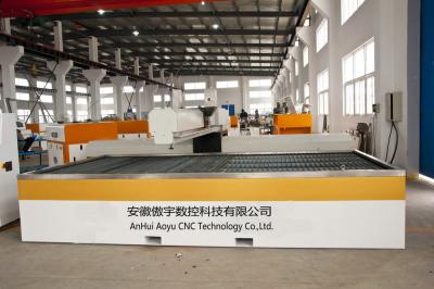 Cina Tagliatrice della pietra del getto di acqua di CNC della piattaforma di 2.5M*1.5M con la pompa ad alta pressione in vendita