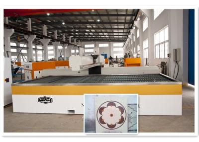 China 4000mm*2000mm Granite Abrasive Water Jet Machining With 80 Mesh Garnet for sale