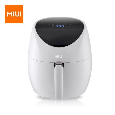 China MIUI 4.6L LED Display Screen Commercial Air Oil Free Deep Fryer Accessories Electric Deep Fryer for sale