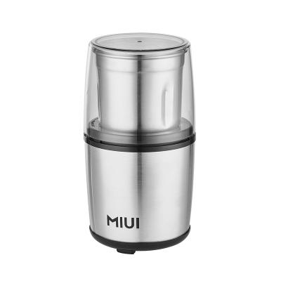 China MIUI Household Stainless Steel Espresso Coffee Grinder Portable Electric Coffee Grinder for Coffee Spices for sale