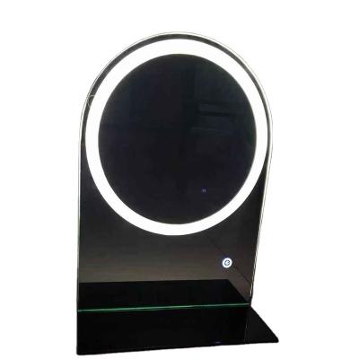 China Illuminated Led Double Sided Lighted Makeup Mirror for sale