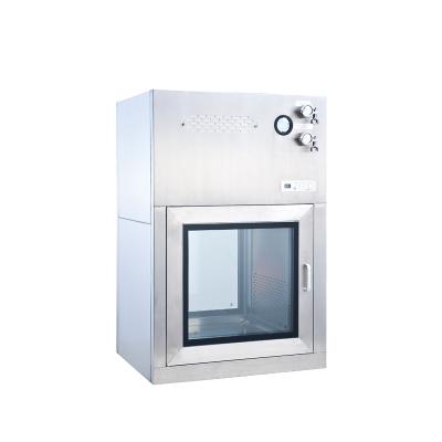 China Cleanroom Stainless Steel GMP Pass Through Box Laminar Airflow Pass Through Box For CE Standard Clean Room for sale