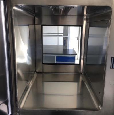 China Pharmaceuticlas Purification Equipment Stainless Steel Pass Box With UV Light for sale