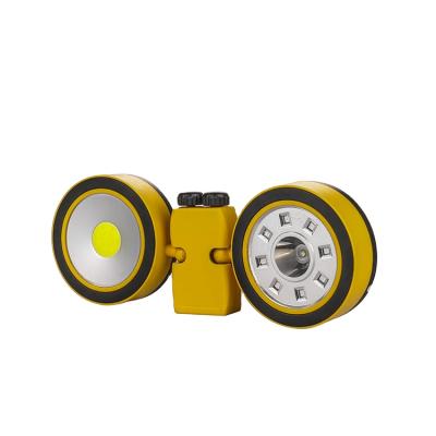 China Outdoor LANDSCAPE COB Adjustable Angle Working Led 8W Battery Lightweight Portable Spotlight Working Light for sale