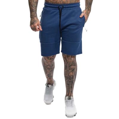 China Breathable Customized High Quality Fitted Man Shorts Zipper Pockets Joggers Mens Cotton Shorts for sale