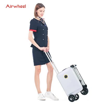 China Factory wholesale fashionable Airwheel SE3S smart luggage directly 20 inch smart luggage carry on large capacity luggage scooters for sale