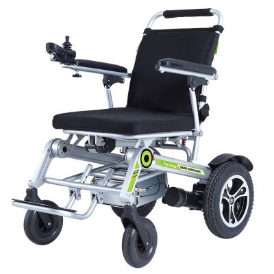 China physiotherapy equipment H3T which can automatically fold into small sizes electric wheelchair for older H3T for sale