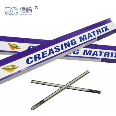 China For Cardboard & Corrugated Paper Die Cutting Pressboard Wholesale High Quality Adhesive Creasing Matrix for Creasing Matrix Die Cutter Pressboard Base for sale