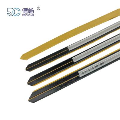 China For Cardboard & Corrugated Paper Die Cutting Line Creasing Matrix Adhesive Pressboard Ruler Indent Die Cutting Pressboard Creasing Matrix for sale