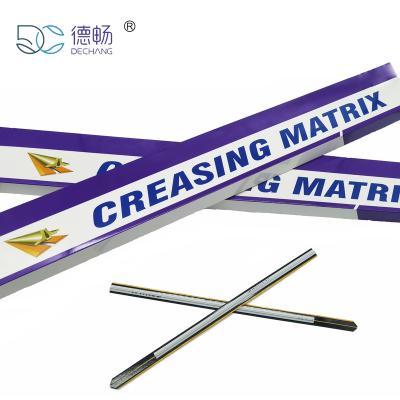 China For Cardboard & creasing die-cutting line corrugated die-cutting matrix black corrugated paper corrugated paper ruler indent base die-cutting matrix corrugated matrix for sale