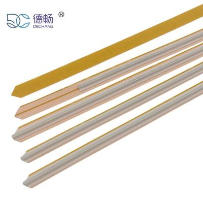 China For Cardboard & High Quality Wholesale Corrugated Paper Creasing Matrix 0.4*1.3mm Adhesive Cutting Plastic PVC For Creasing Matrix Cutter for sale