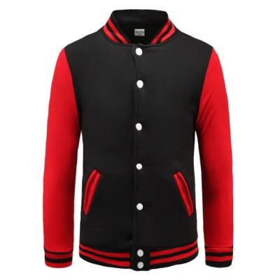 China Adult And Youth Baseball Letterman Jacket Breathable Custom Color Fleece Varsity Jacket for sale