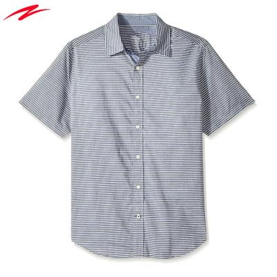 China Wholesale Custom Organic Casual Button-Down Cotton Shirts Factory Bulk Sports Anti-pilling Short Sleeve T-shirt for sale