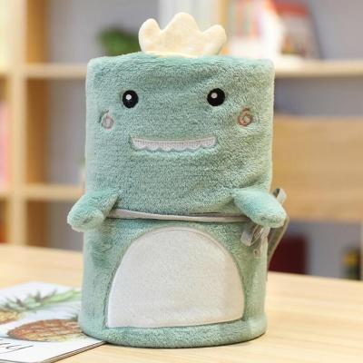 China Animal World Anti-static Blanket UBEST Tapestry Baby Thick Plush Blankets Rolling Cartoon Animal Blanket for sale