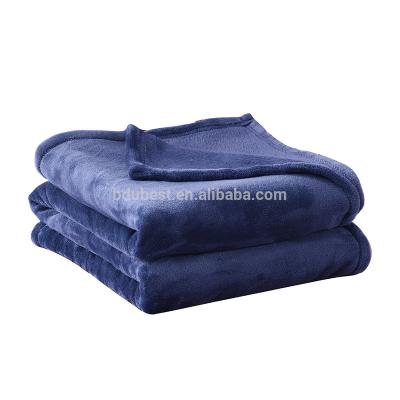 China Disposable Luxury Oversized Flannel Velvet Plush Throw Blanket 50