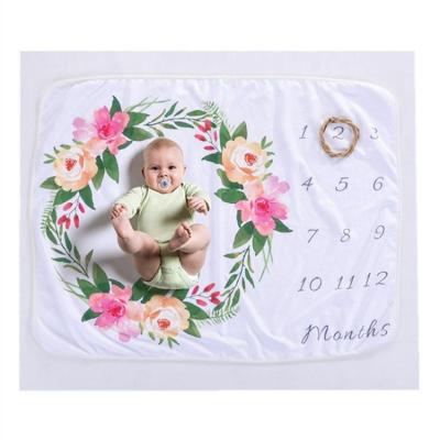 China UBEST PORTABLE Mat Photography Background Milestone Photo Frame For Baby Blanket Muslin for sale