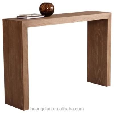 China Wholesale Hotel Lobby Furniture Simple Design Wooden PANEL Cheap Console Table for sale