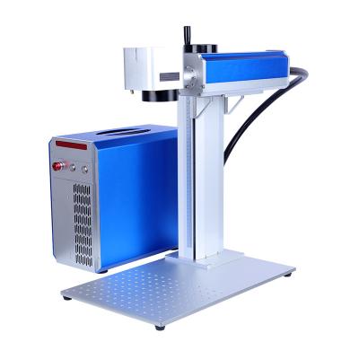 China laser marking auto foces desktop raycus/ring maximum rotary lazer laser printer fiber spotting machine on hot sale for sale