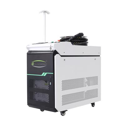 China NON-TOUCH CLEANING Laser Cleaning Metal Rust Removal Handheld Laser 2000W Three In One Laser Cutter Welder for sale