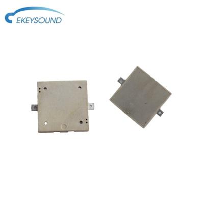 China 16*16*2.5mm Plastic Externally Driven Piezo Buzzer With White Shell for sale