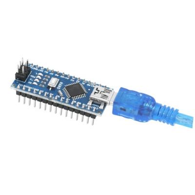 China Pre-soldered Nano 3.0 Controller Board 5V 16Mhz With Mini USB Cable 17x45mm for sale