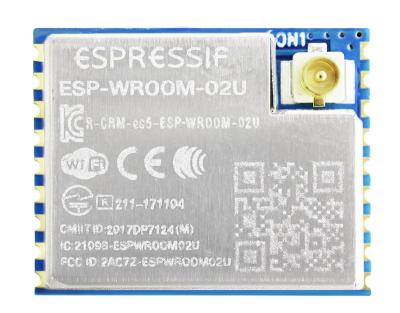 China Flash IOT ESP-WROOM-02U 2MB 4MB ESP8266 WiFi MCU Module ESP8266 ESP WROOM 02U 02U 02 Wifi Wireless Module for sale