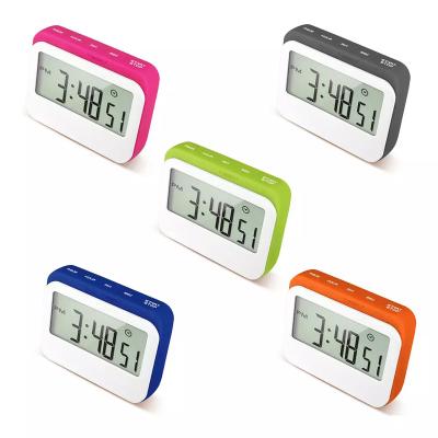 China Viable Study Electronic Clock Kitchen Accessories Tools Smart Decorative Kitchen Timer Digital Table Sunrise Countdown Timer for sale