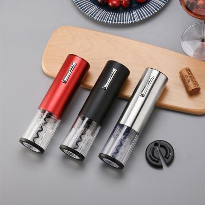 China Viable Gift Beauty Christmas Micro-USB Rechargeable Electric Wine Bottle Opener With Metal Housing for sale