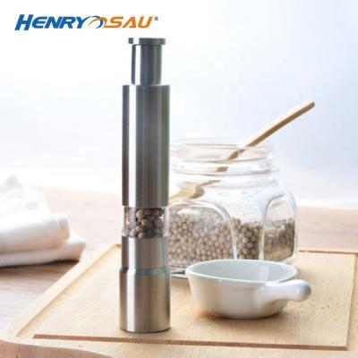 China Viable Handmade Ceramic Grinding Pepper Mills In Christmas Box Core Mechanism for sale