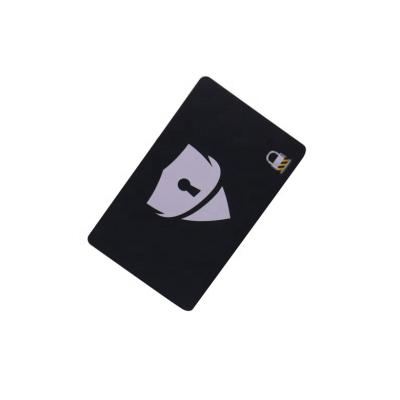 China Protect CMYK Printing Credit Card Printing Thinner 0.86mm Card Nfc RFID Card Blocker Personal Information for sale