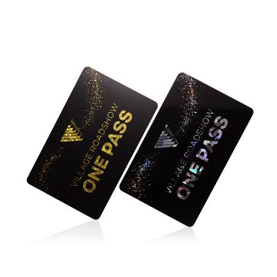 China Matte Credit Card Waterproof/Waterproof Black PVC 1356mhz NTAG215 RFID NFC Cheap Rewritable Cards for sale