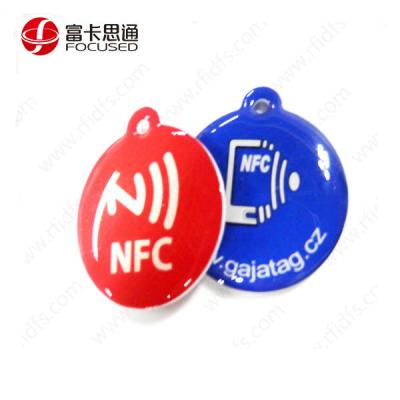 China Waterproof / 13.56MHZ NFC Smart Irregular PVC NTAG213 Epoxy Waterproof Epoxy Card Min Epoxy Business Card for sale