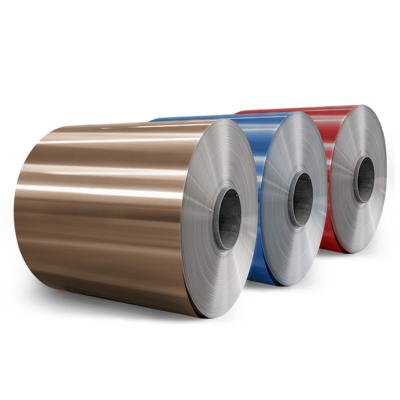 China Roofs and Canopies 3105 pvdf color precoated aluminum coil precoated painted aluminum coil for sale