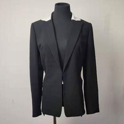 China Polyester-schwarzer dünner formaler Blazer 100% für Frauen S - XL verfügbar zu verkaufen