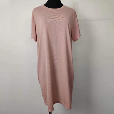 Chine Usage de mode de dames de douilles de short, robes occasionnelles de tee-shirt d'ajustement lâche longues à vendre