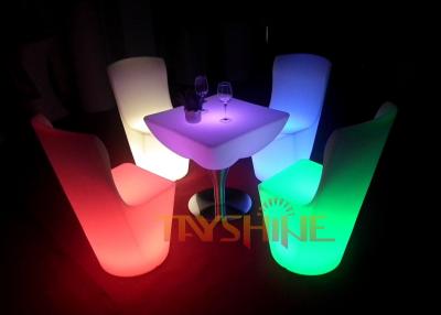 China IP65 Night Club LED Bar Furniture Rechargeable / LED Bar Table with 16 Changing Color for sale