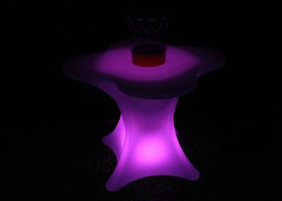 China A barra pequena do diodo emissor de luz do roxo apresenta a forma da flor para a cafetaria/mesa de jantar iluminada à venda