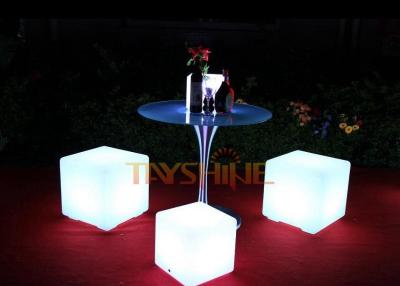 Chine Table de salle à manger allumée par LED de meubles de lueur de LED à vendre