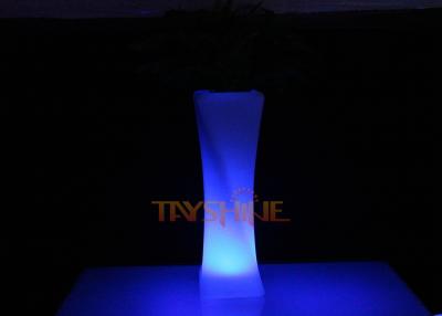 China Cubo de hielo durable del PE LED, maceta iluminada para la barra, Pub, cafetería en venta