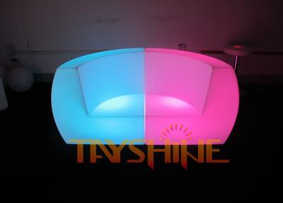 Chine Grande chaise longue décorative de LED avec la couleur de 4 RVB Mutil pour épouser, conférence à vendre