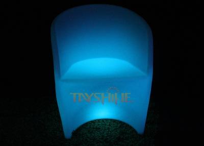 China El color azul del alto del sillón recargable de la parte posterior LED/iluminó los muebles de la barra del LED en venta